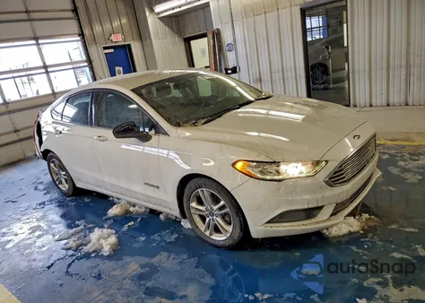 2018 Ford Fusion Se Hybrid z USA, uszkodzony, nr VIN 3FA6P0LU2JR163017